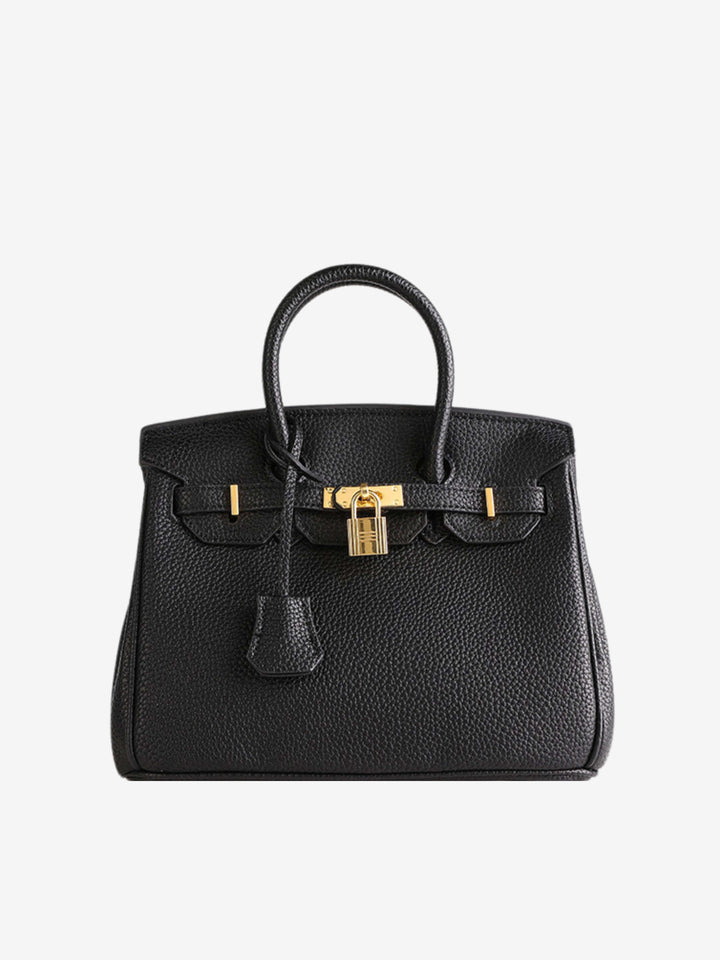 Colette | Compact Structured Lock Handbag
