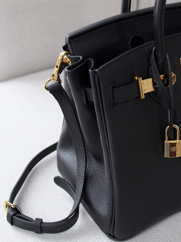 Colette | Compact Structured Lock Handbag