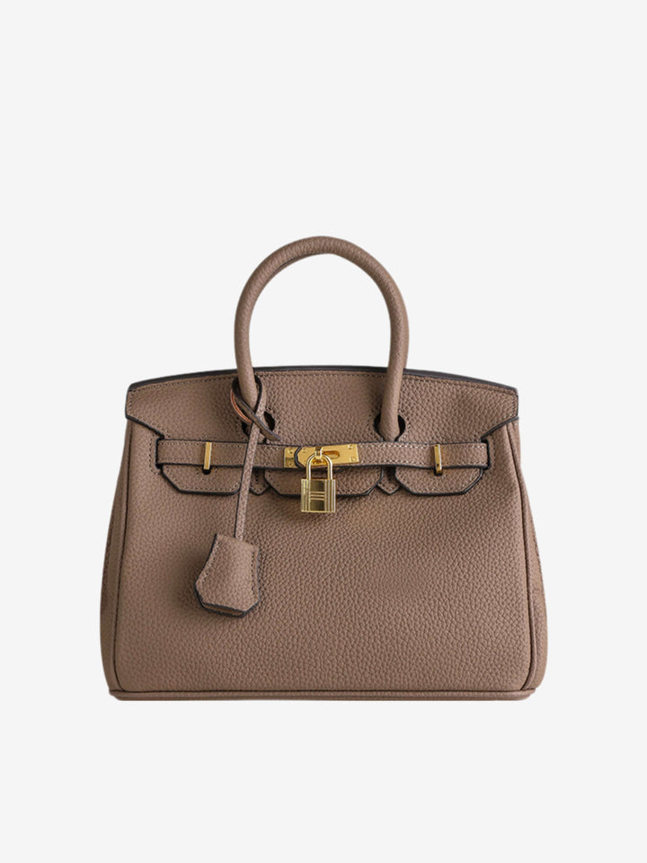 Colette | Compact Structured Lock Handbag