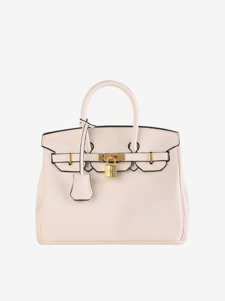 Colette | Compact Structured Lock Handbag