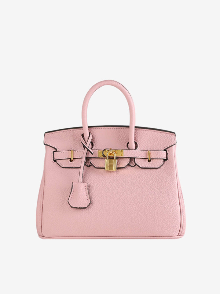 Colette | Compact Structured Lock Handbag