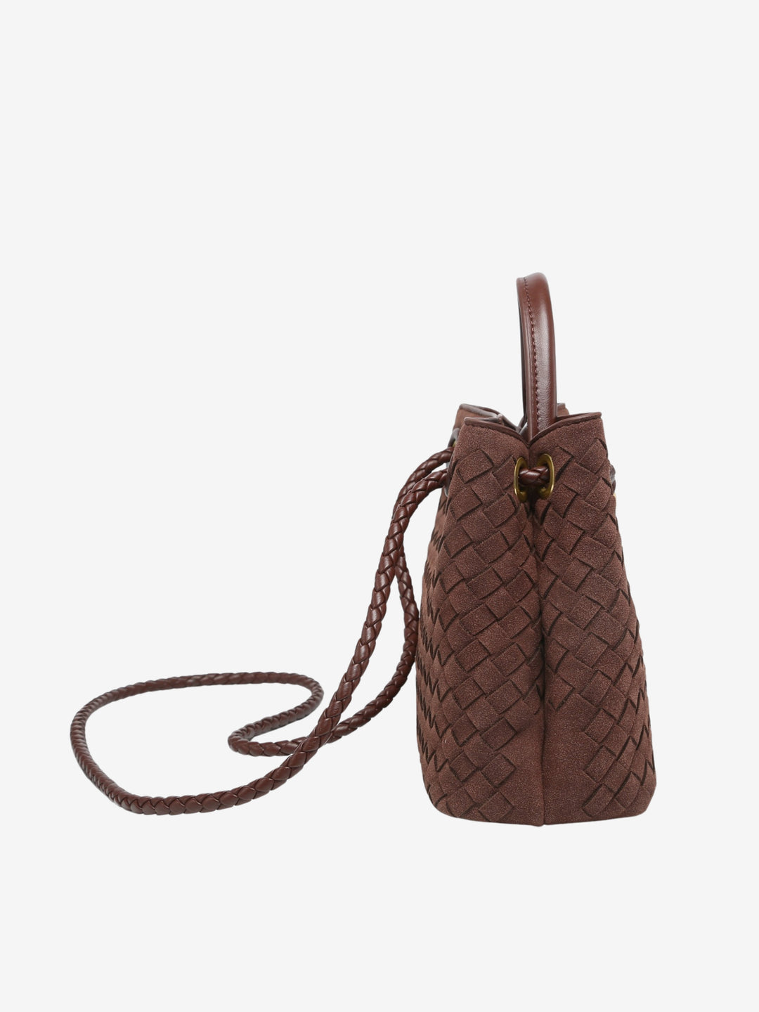 Malia | Textured Pattern Compact Woven Crossbody Bag