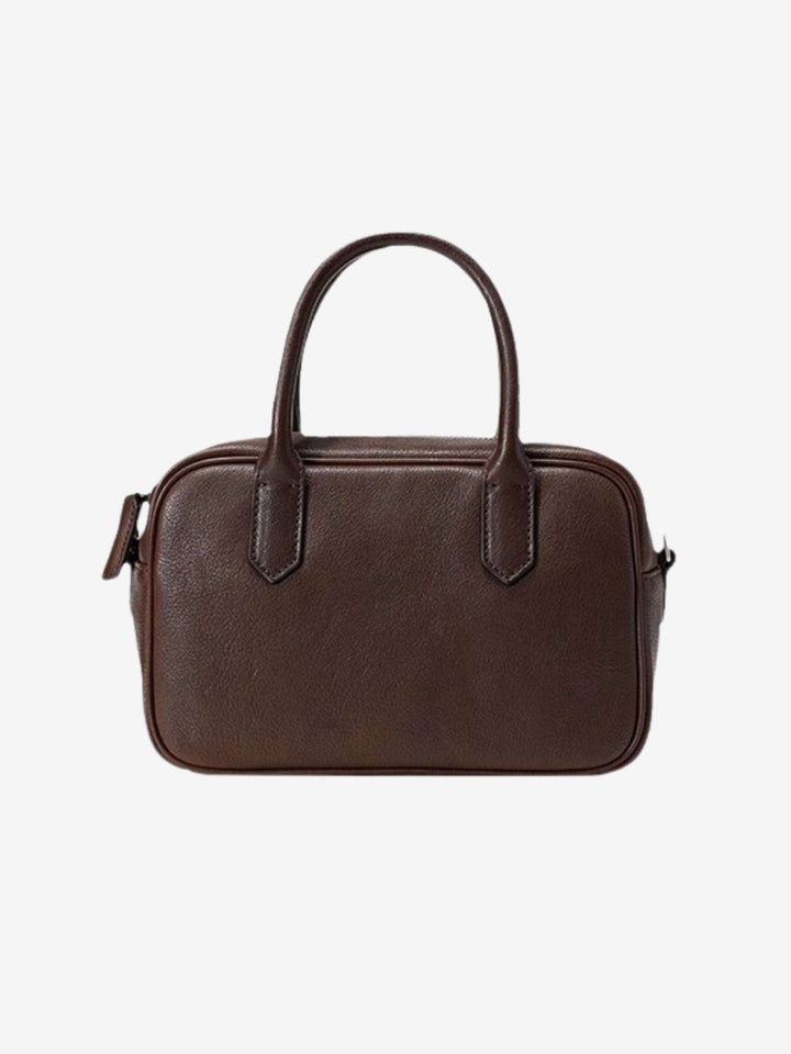 Eliza | Chic Square Handbag with Zipper Closure