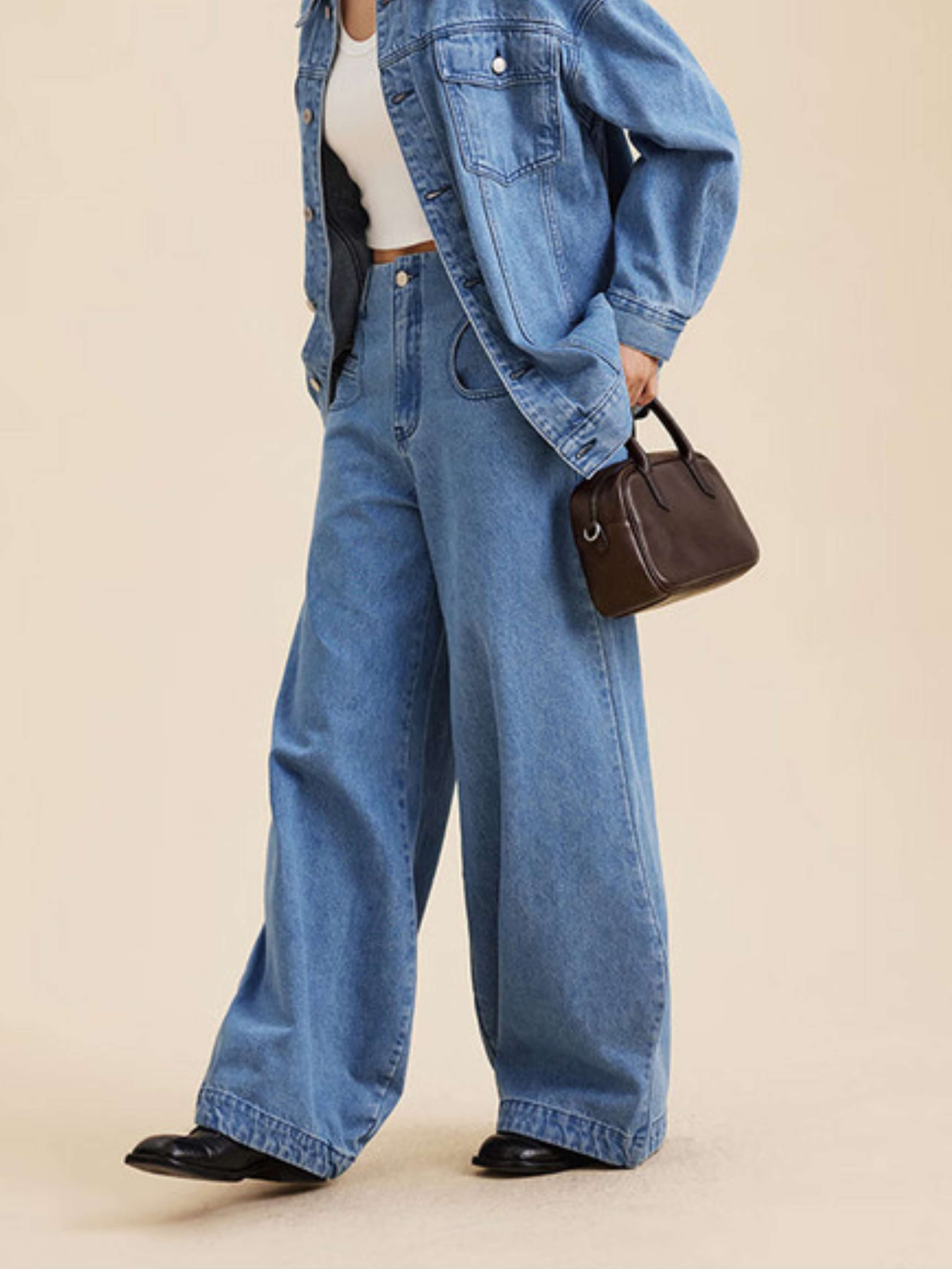 Eliza | Chic Square Handbag with Zipper Closure