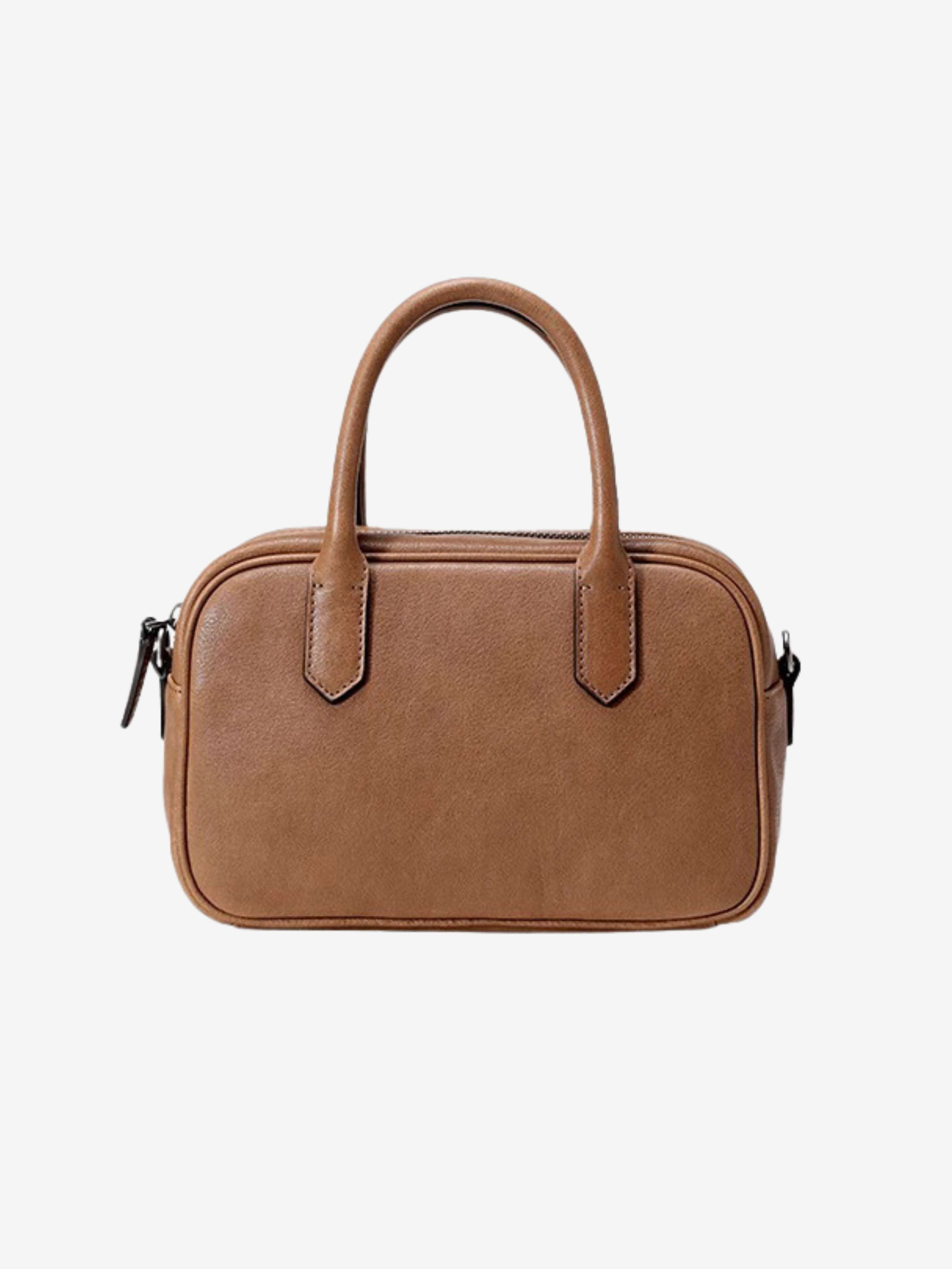 Eliza | Chic Square Handbag with Zipper Closure