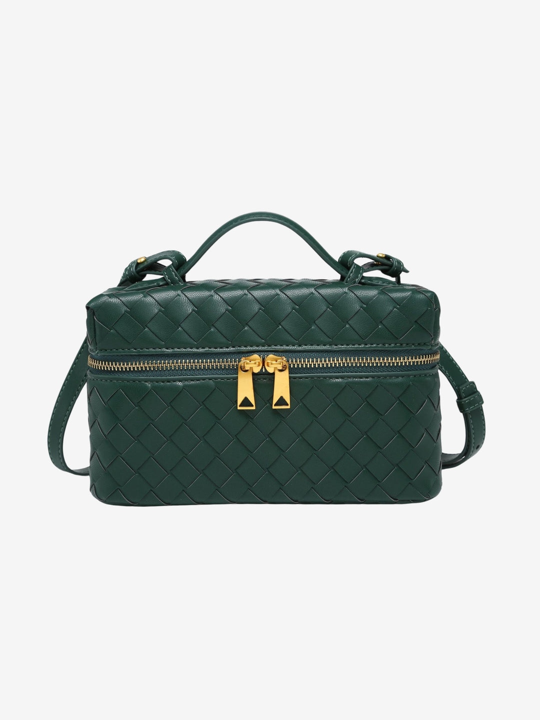 Juliette | Chic Woven Handbag with Elegant Structure