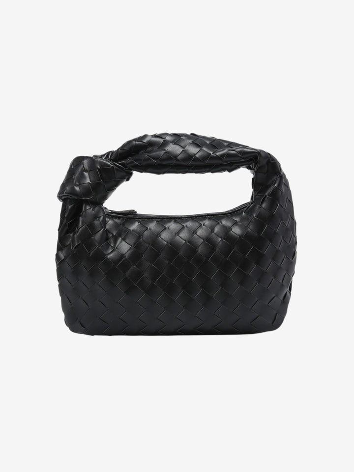 Sienna | Compact Bag with Braided Handle