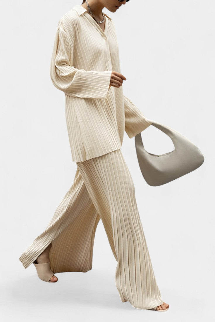 Sephora Oversized Cut Pleated Two-Piece Set