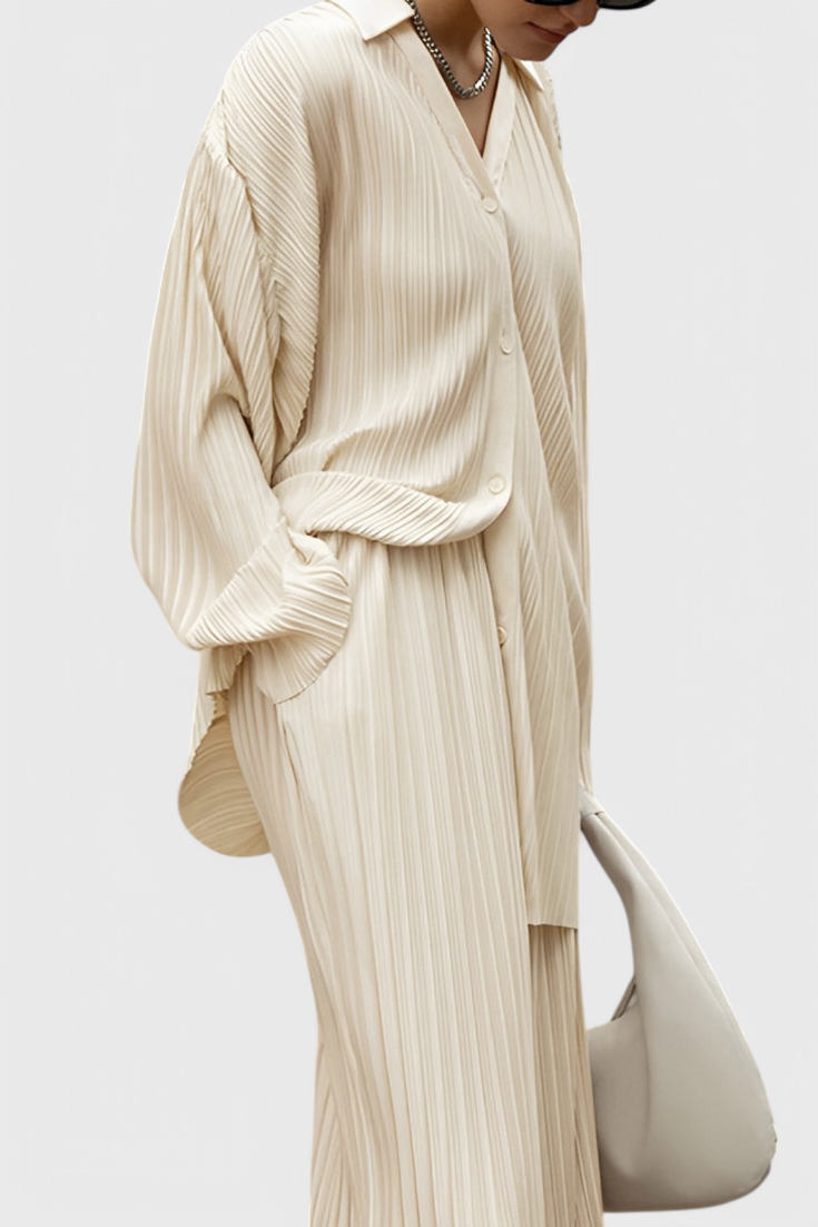 Sephora Oversized Cut Pleated Two-Piece Set