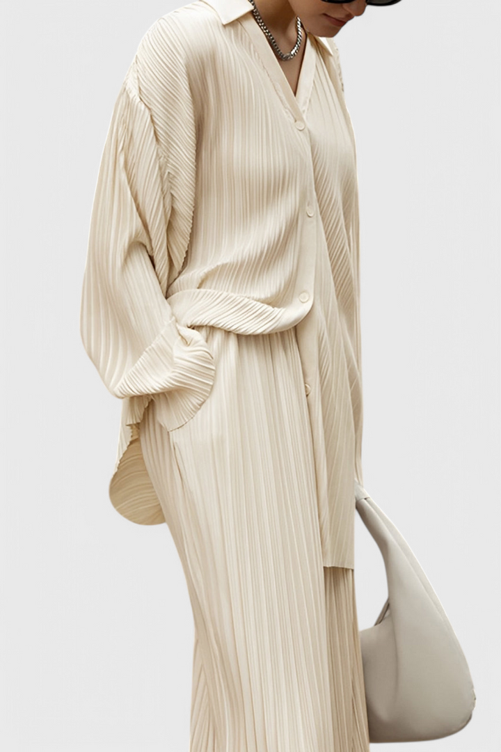 Sephora Oversized Cut Pleated Two-Piece Set