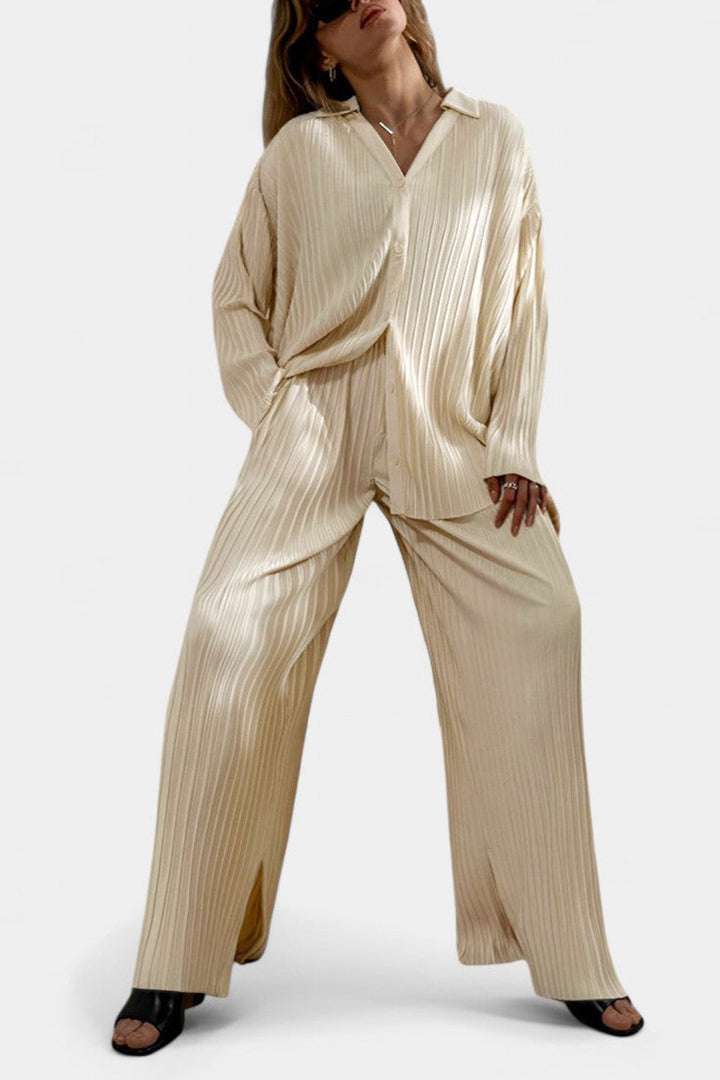 Sephora Oversized Cut Pleated Two-Piece Set