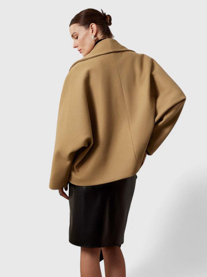 Helena Relaxed Oversized Tweed Coat