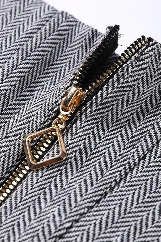 Evena Three-Piece Suit Ensemble Featuring a Tailored Corset