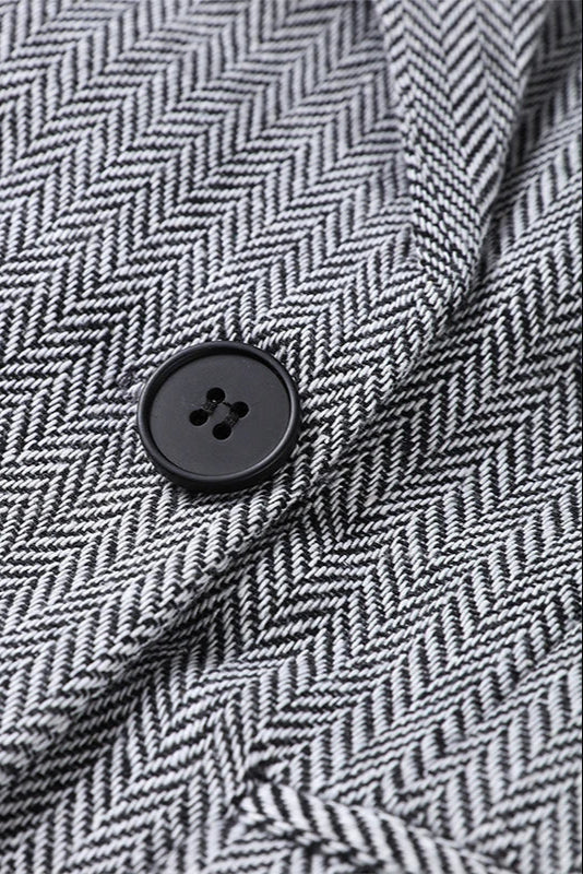 Evena Three-Piece Suit Ensemble Featuring a Tailored Corset