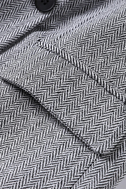 Evena Three-Piece Suit Ensemble Featuring a Tailored Corset