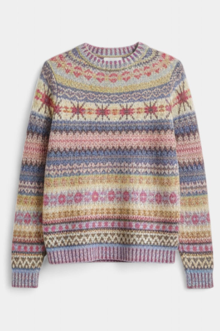 Basilea Knit Sweater with Jacquard Design