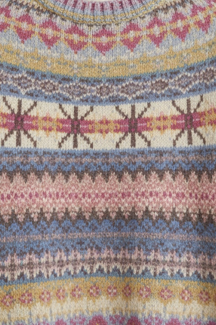 Basilea Knit Sweater with Jacquard Design