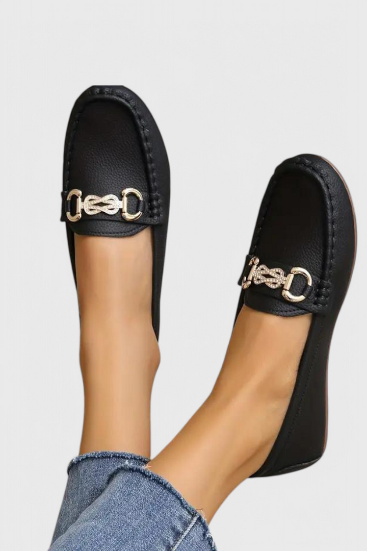 Odette Classic Genuine Leather Moccasins