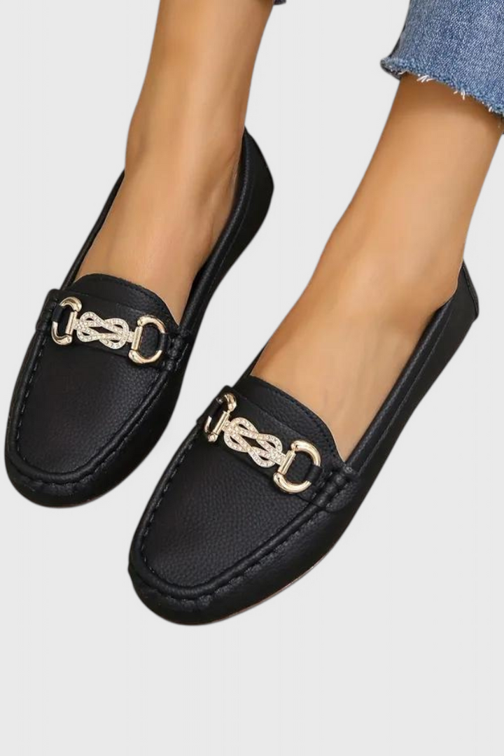 Odette Classic Genuine Leather Moccasins