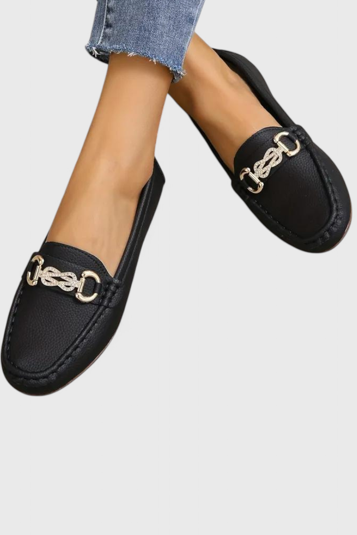 Odette Classic Genuine Leather Moccasins
