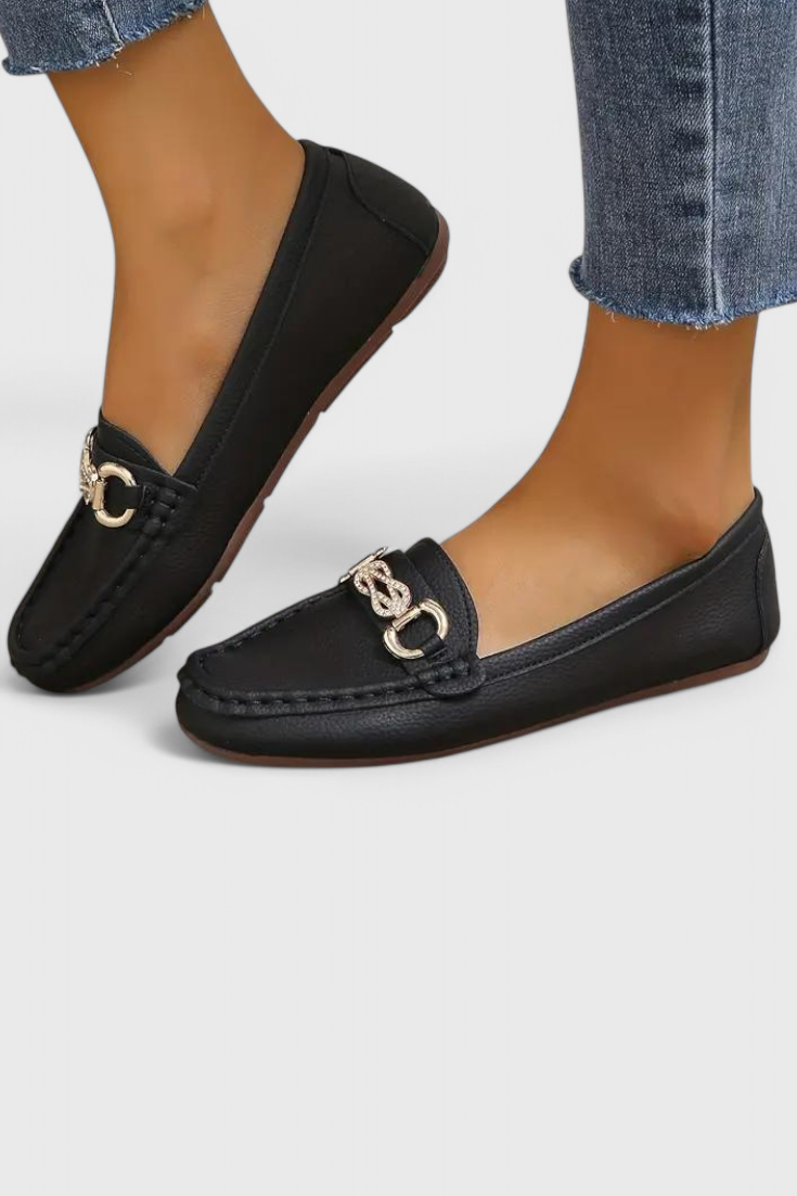 Odette Classic Genuine Leather Moccasins
