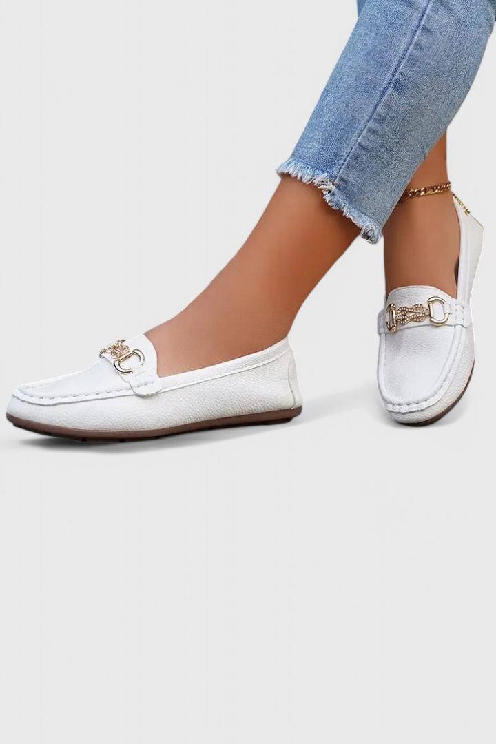 Odette Classic Genuine Leather Moccasins