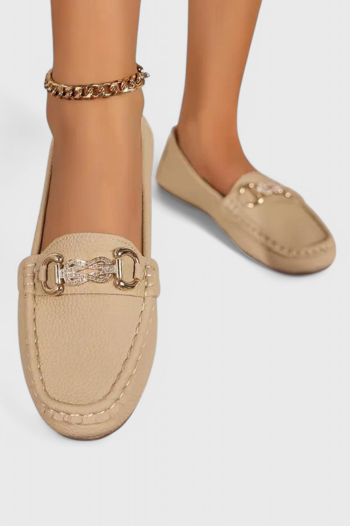Odette Classic Genuine Leather Moccasins