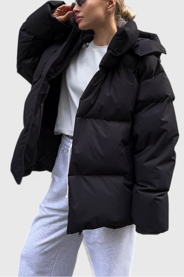 Emilia Stylish Puffer Jacket with Thermal Insulation and Sleek Design