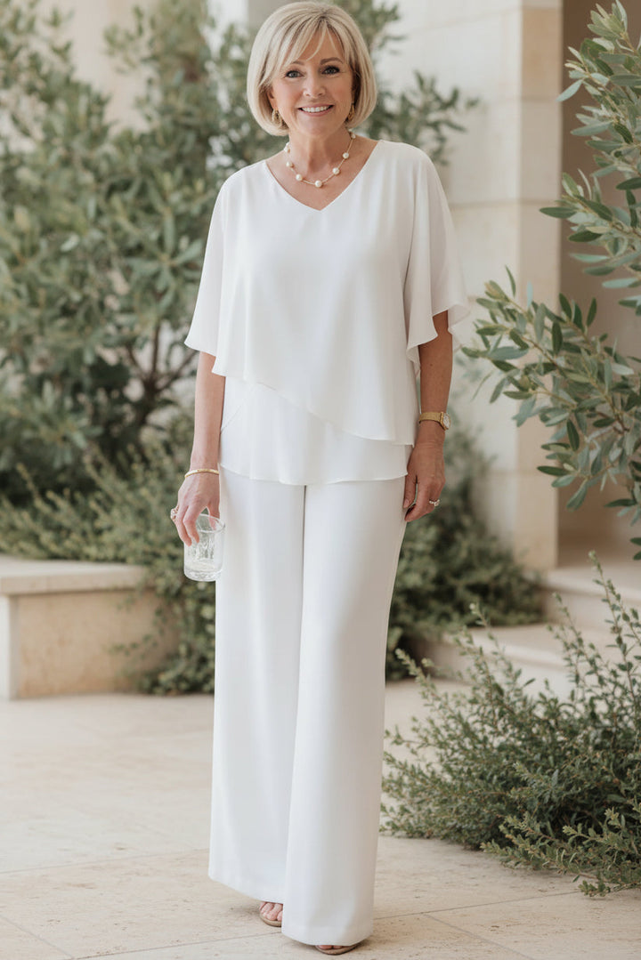 JIMA - EFFORTLESS WIDE-LEG SET