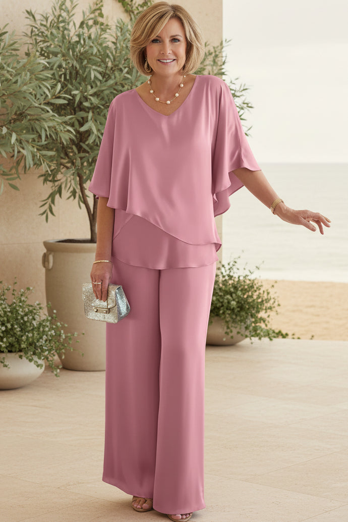 JIMA - EFFORTLESS WIDE-LEG SET