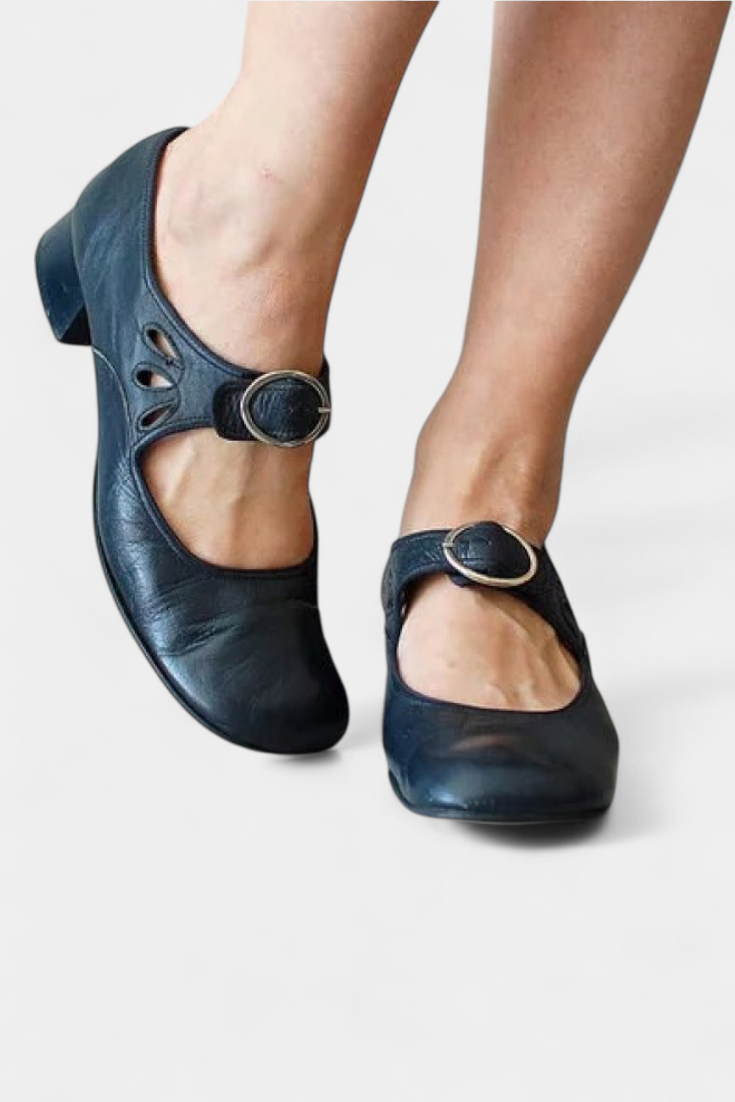 Rahel Adjustable Strap Orthopedic Sandals with Cushioned Sole