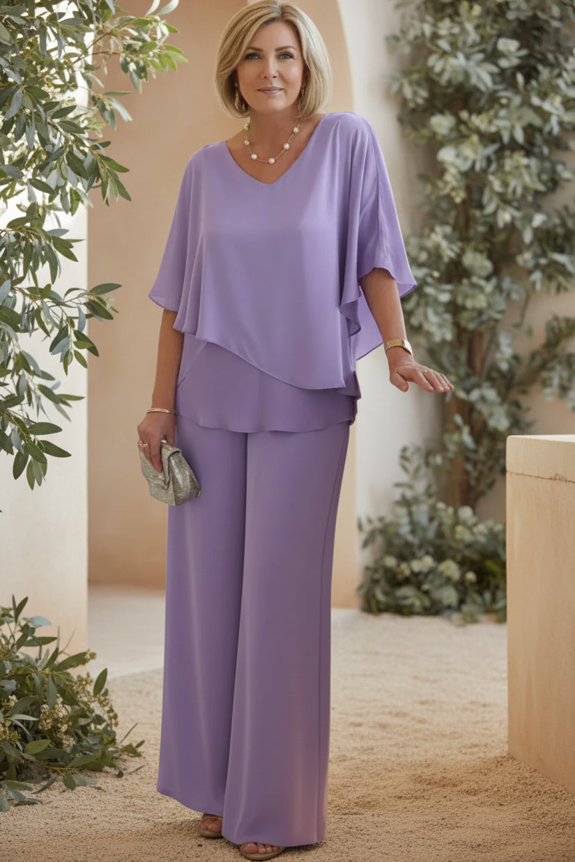 JIMA - EFFORTLESS WIDE-LEG SET