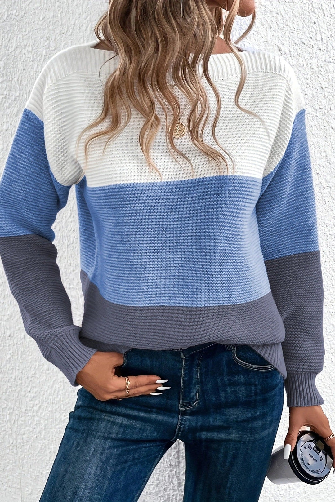 Soria Cozy Mixed Wool Sweater - Easygoing Fit