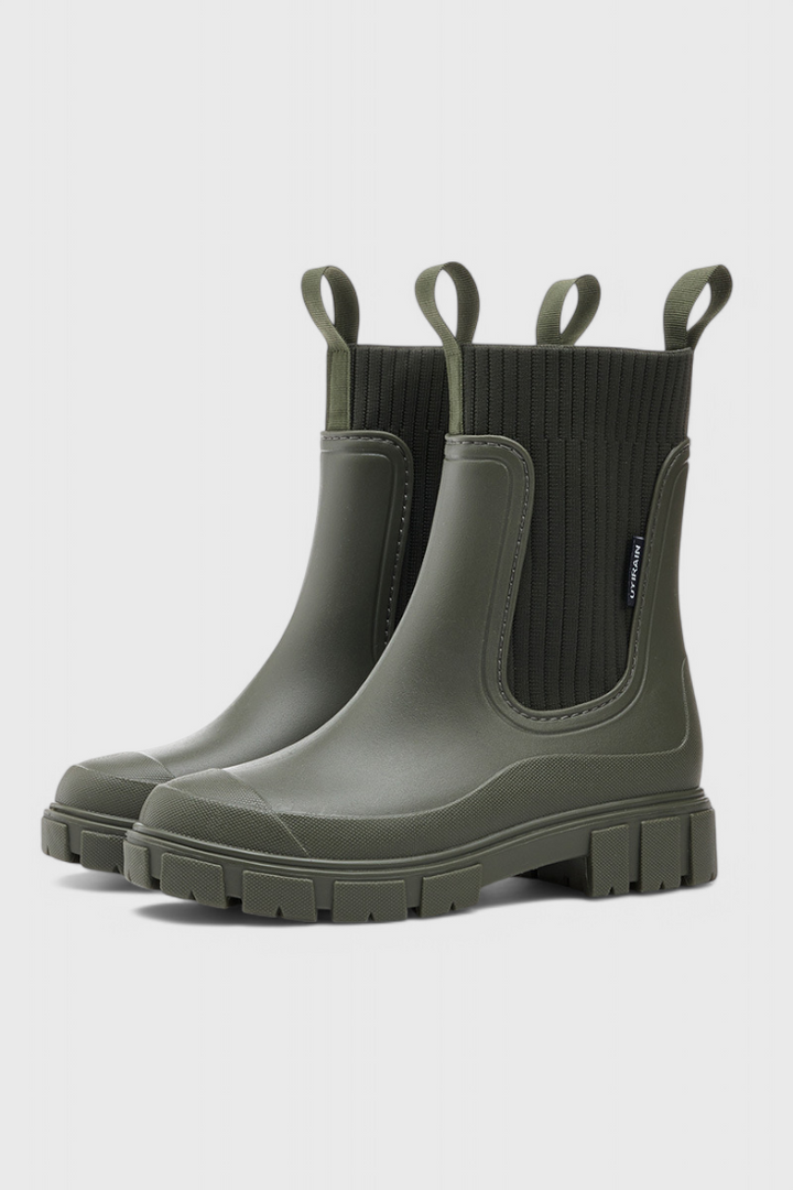 Waterproof Maelie Chelsea Boots with Slip-Resistant Sole