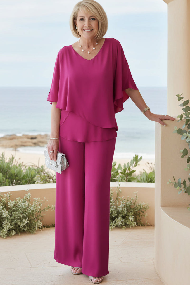 JIMA - EFFORTLESS WIDE-LEG SET