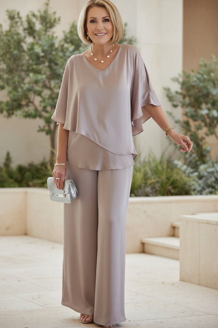 JIMA - EFFORTLESS WIDE-LEG SET