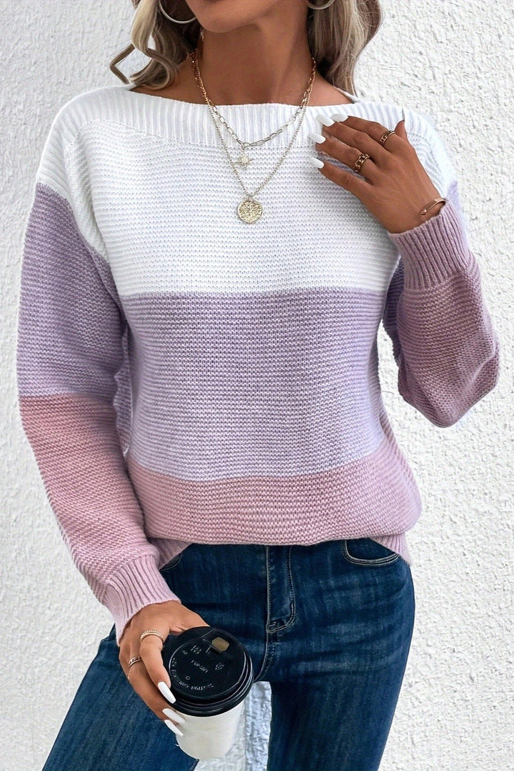 Soria Cozy Mixed Wool Sweater - Easygoing Fit