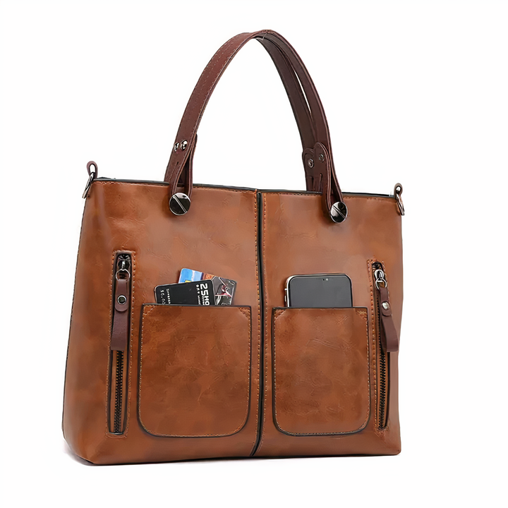 Thalia - Chic Leather Handbag