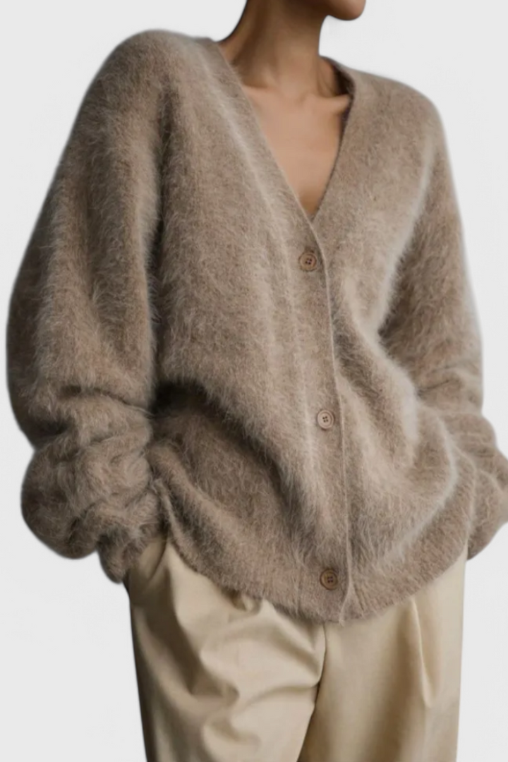 Timeless Cashmere Daniela Cardigan in Luxurious Softness