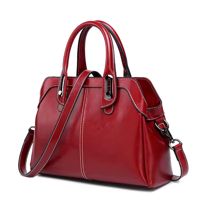 Gabija – Chic Leather Shoulder and Handbag