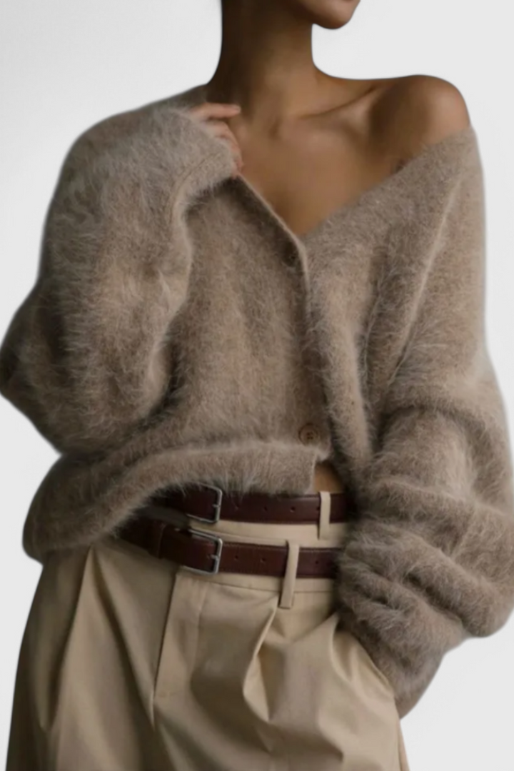 Timeless Cashmere Daniela Cardigan in Luxurious Softness