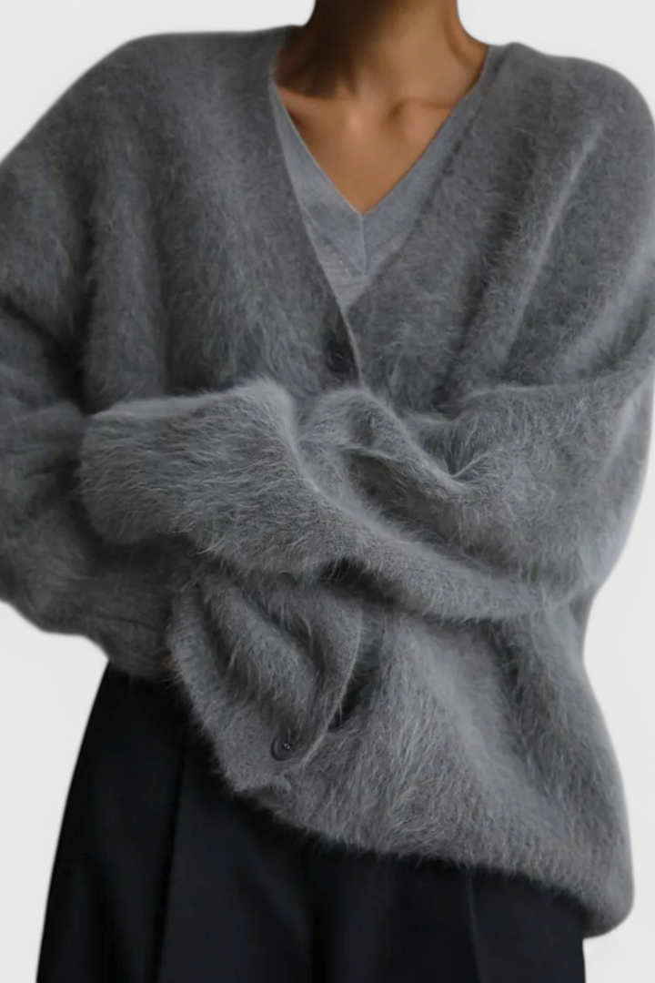 Timeless Cashmere Daniela Cardigan in Luxurious Softness