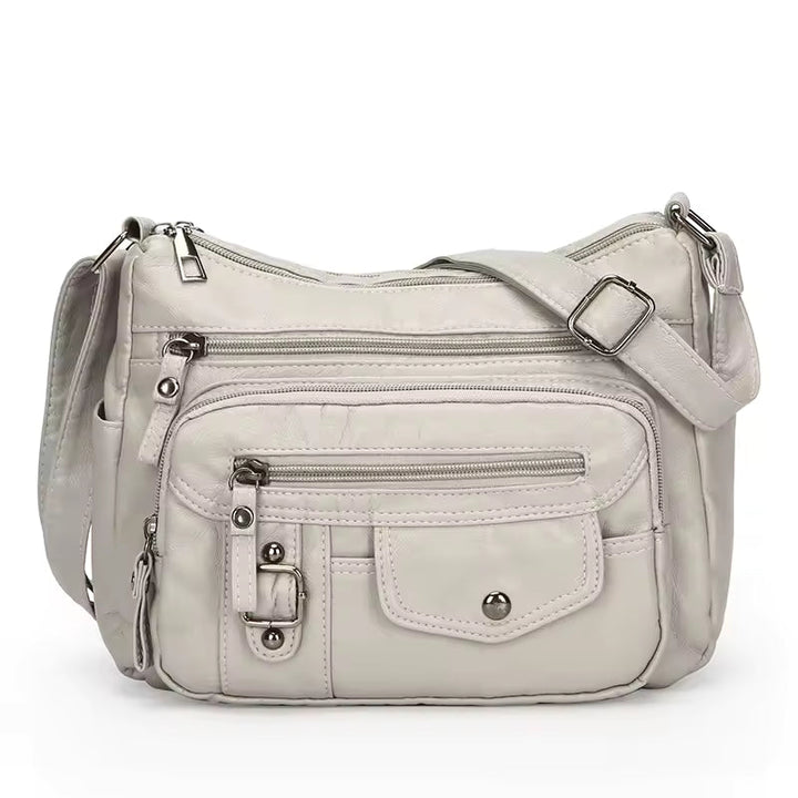 Vaiva – Vintage-Inspired Leather Shoulder Bag