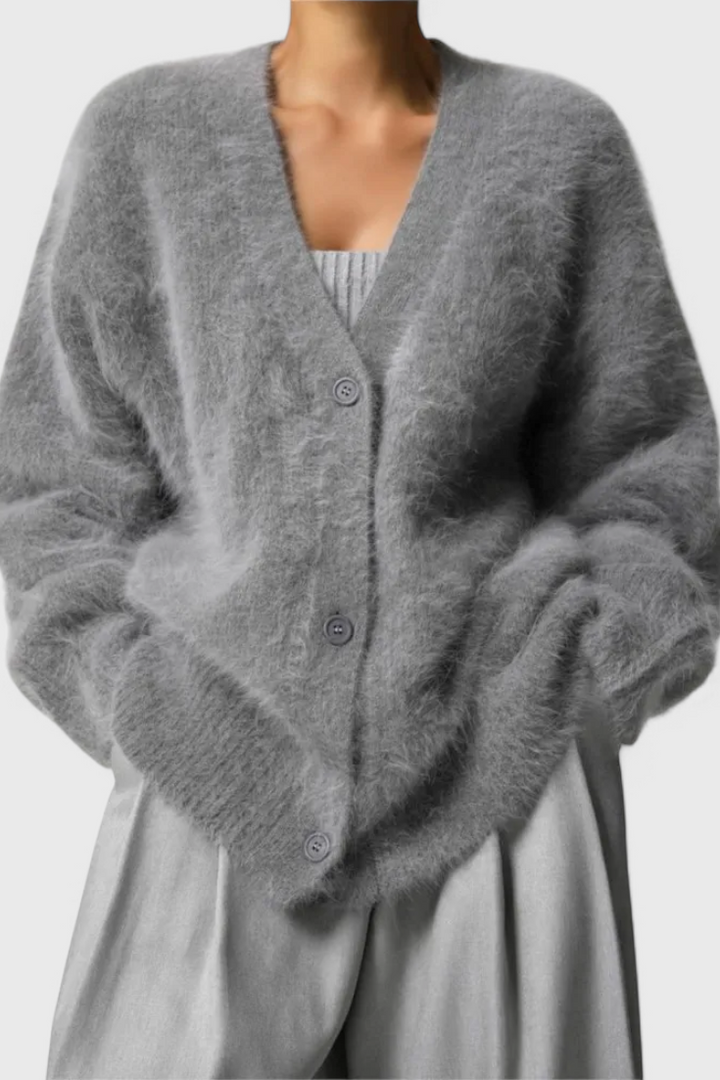 Timeless Cashmere Daniela Cardigan in Luxurious Softness