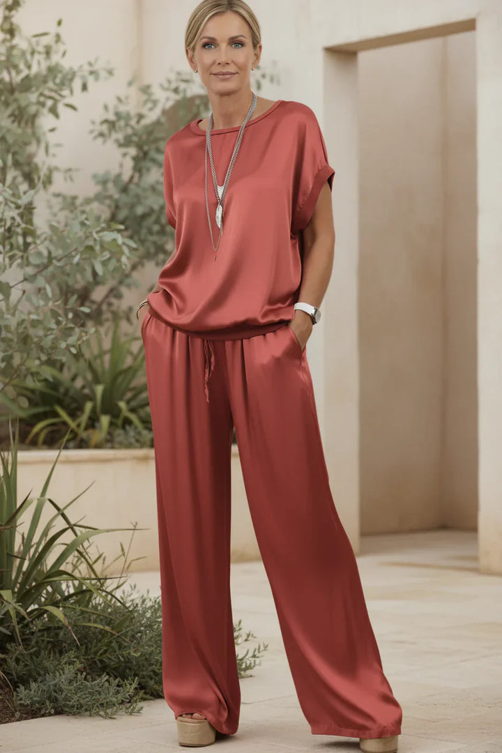 ELARA – SATIN GLOW CO-ORD