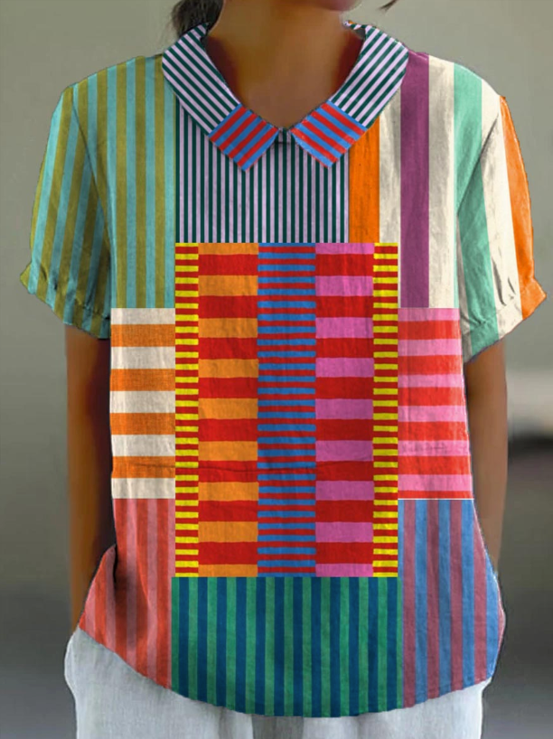 Emma Light Floral Blouse