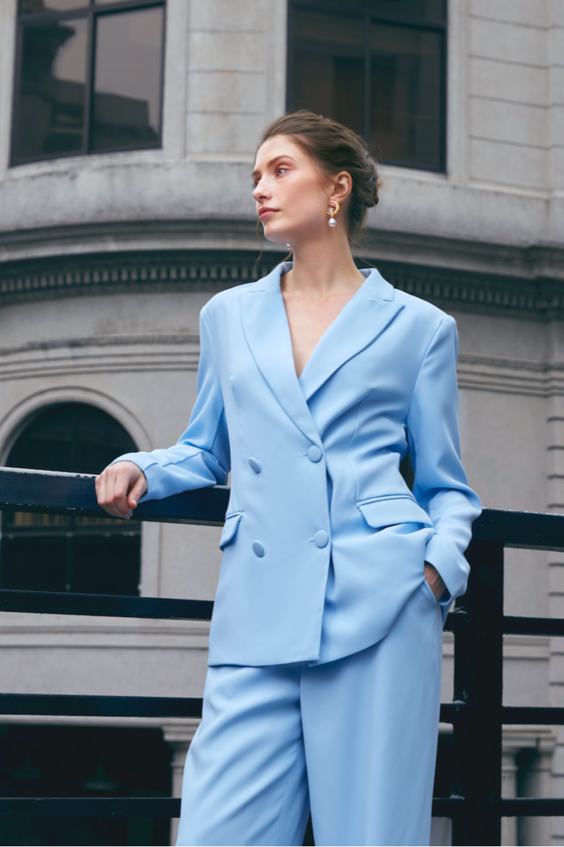 Julia Classic Monochrome Tailored Suit