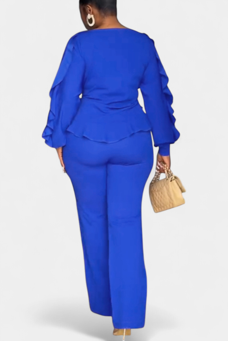 Charmed Adjustable Waist Set with Tailored Pants