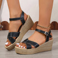 Daphnie | Wedge Sandals