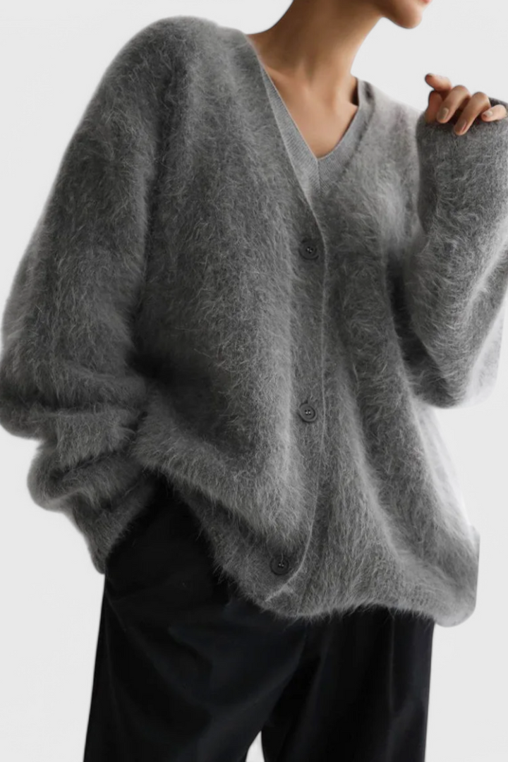 Timeless Cashmere Daniela Cardigan in Luxurious Softness
